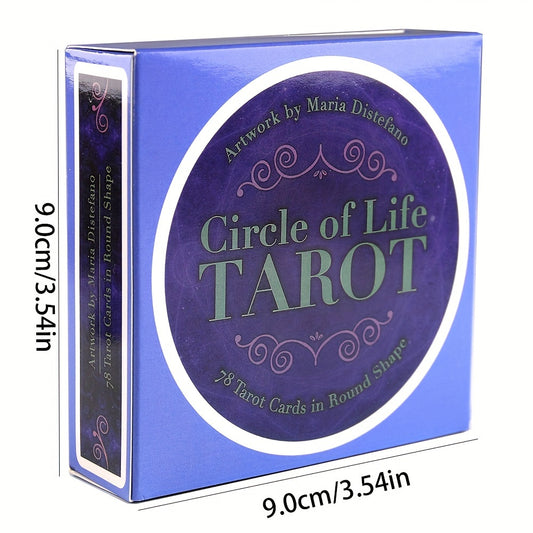 Circle Of Life Tarot Card Entertainment Fate Divination Card Game, gaming gift