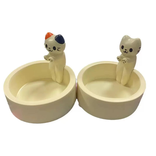 Cartoon Cat Candle Holder Cat Tea Light Candle Holder Office Home Desktop Decorative Ornaments Cute Candlestick