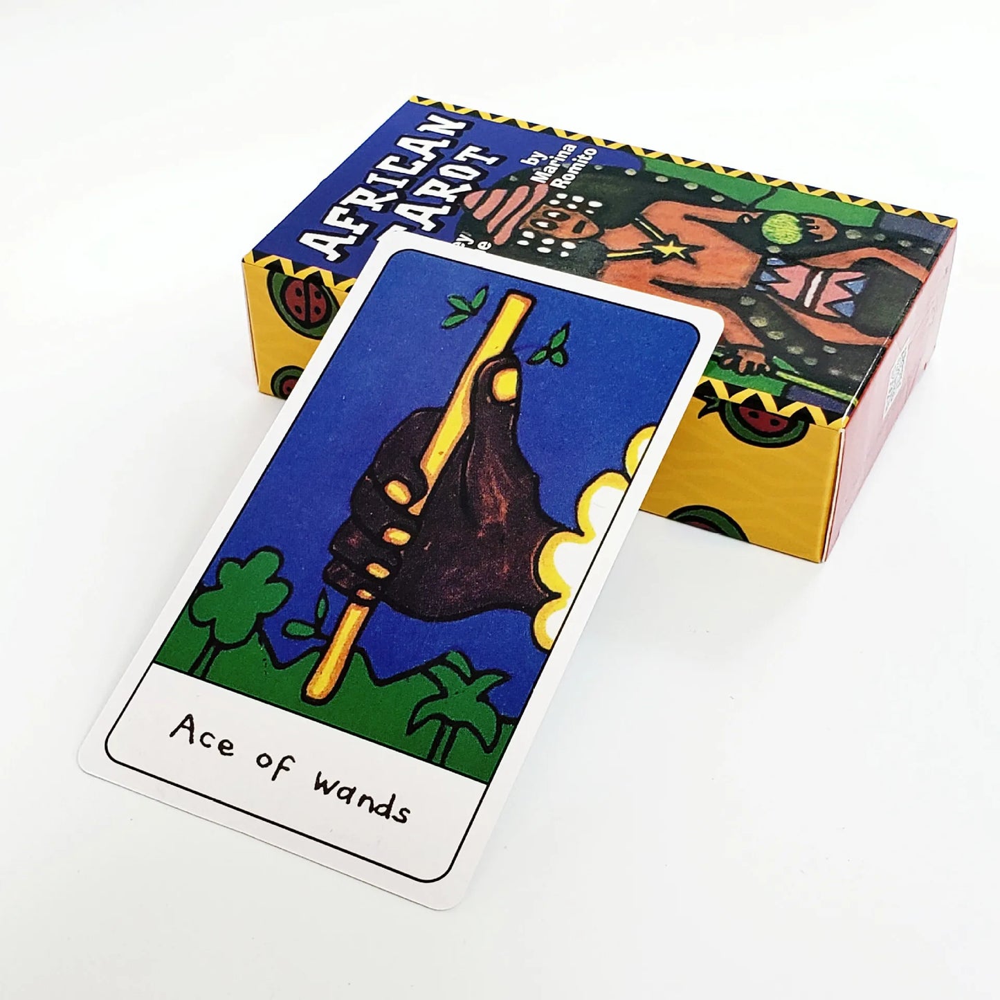 African Tarot Cards deck Fortune Telling Divination Oracle Family Leisure Game With PDF Guidebook board games