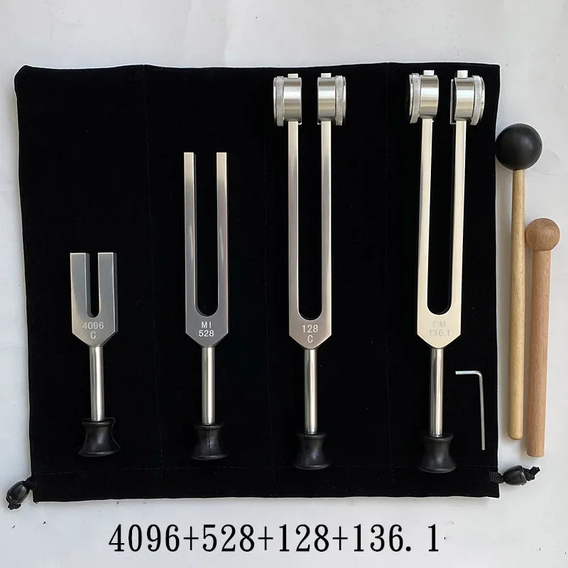Chakras Tunning Fork Set Yoga Sound Healing Tuning Forks Set Musical Instrument Drawer Percussion Effects Instruments Therapies