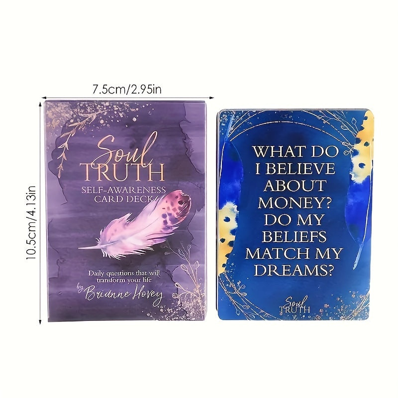 Soul truth self-awareness tarot card