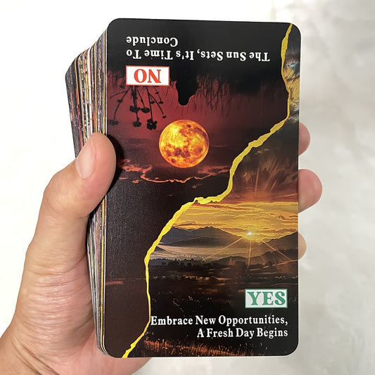 Tarot Deck: 56 Card Set, 4.72x2.76inch, Suitable for Ages 14+, Beginner Friendly, Keyword Cards
