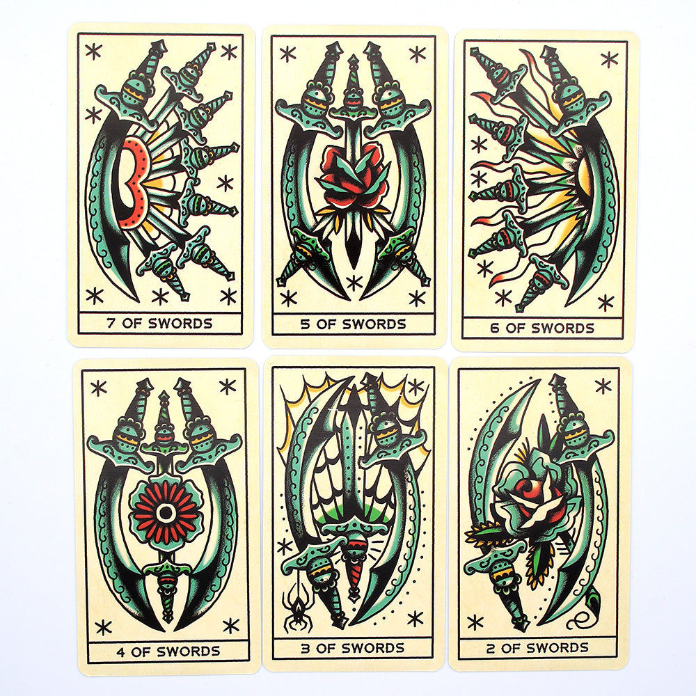 Unlock Your Fate: Discover Your future with the Tattoo Tarot Deck Card Game