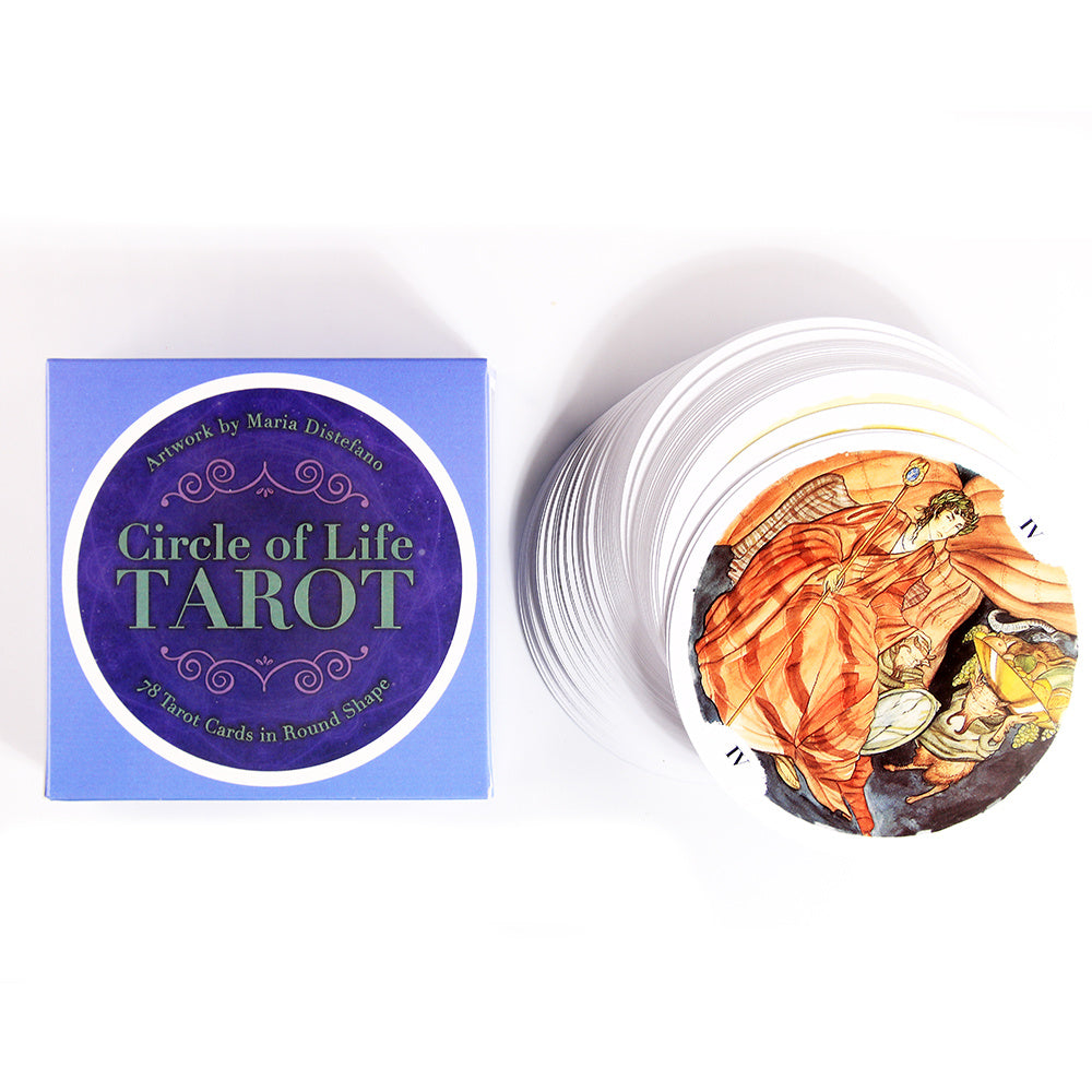 Circle Of Life Tarot Card Entertainment Fate Divination Card Game, gaming gift