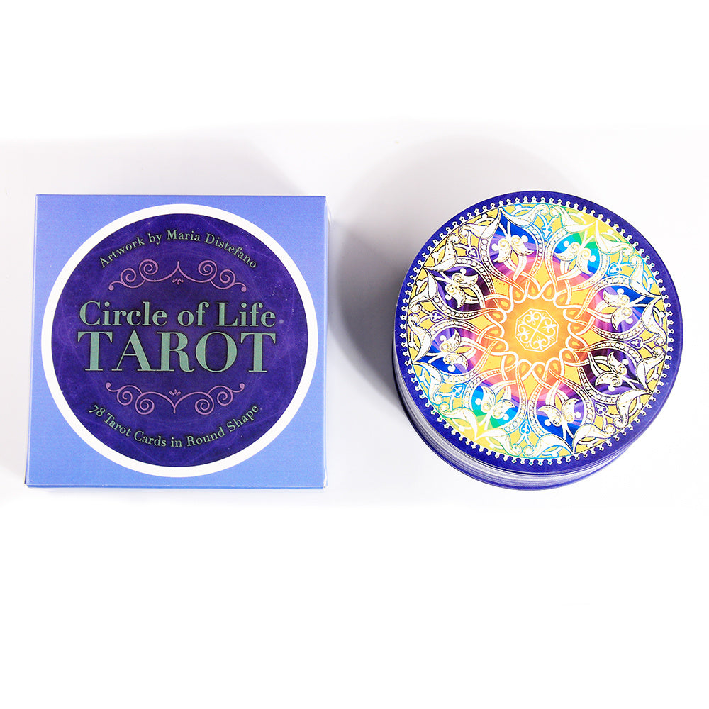 Circle Of Life Tarot Card Entertainment Fate Divination Card Game, gaming gift