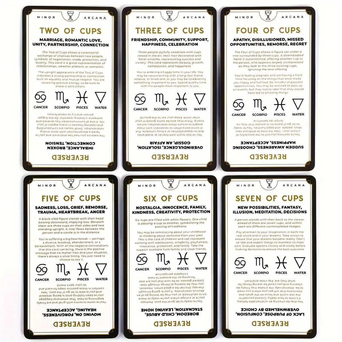 Ultimate Training Tarot Cards - Premium Cardstock, Perfect for Beginners & Enthusiasts
