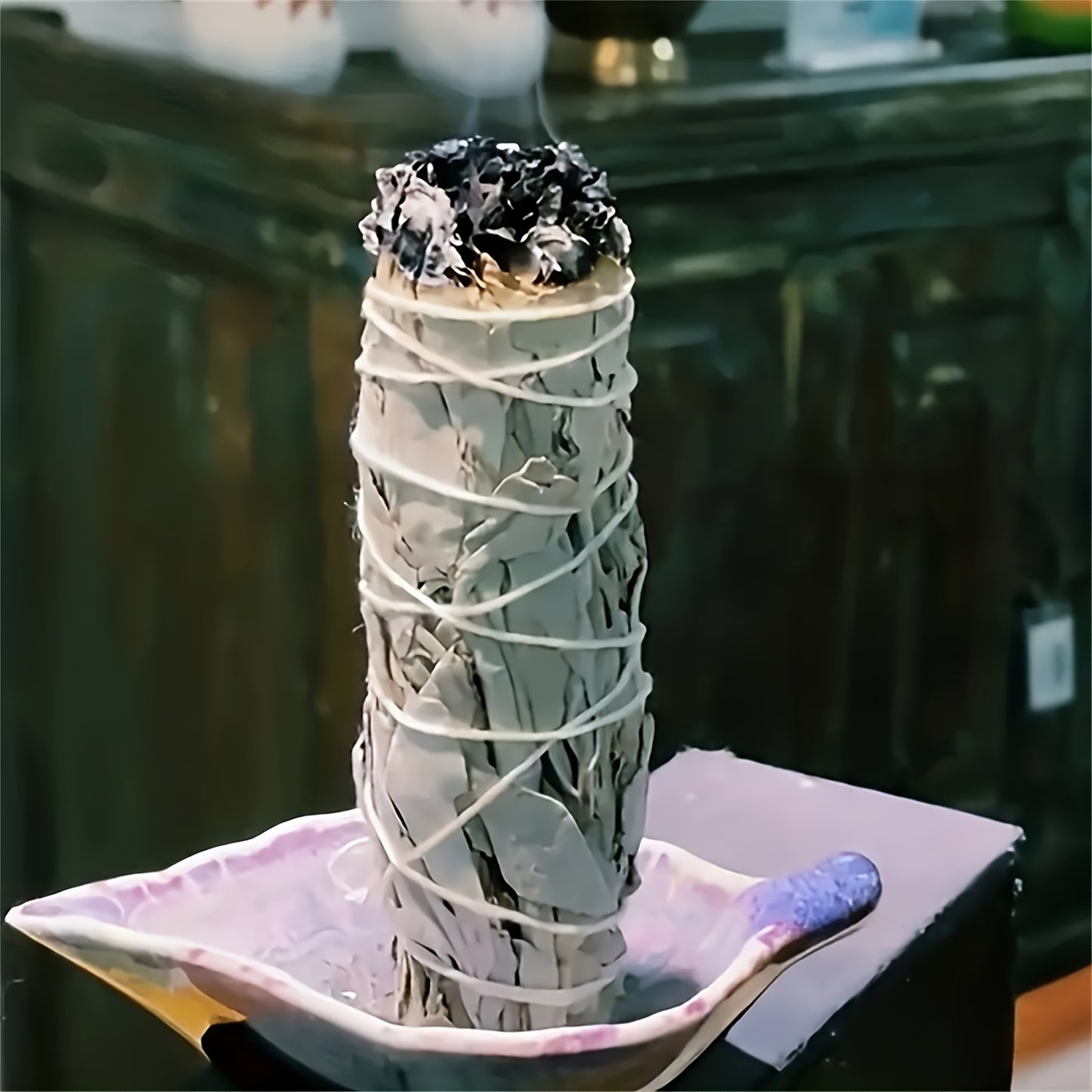 Sage Smudge Stick Set for Cleansing and Purification - Includes 3 White Sage Bundles, 2 Palo Santo Sticks, Abalone Shell, and Feather for Meditation, Aromatherapy, and Home Blessing