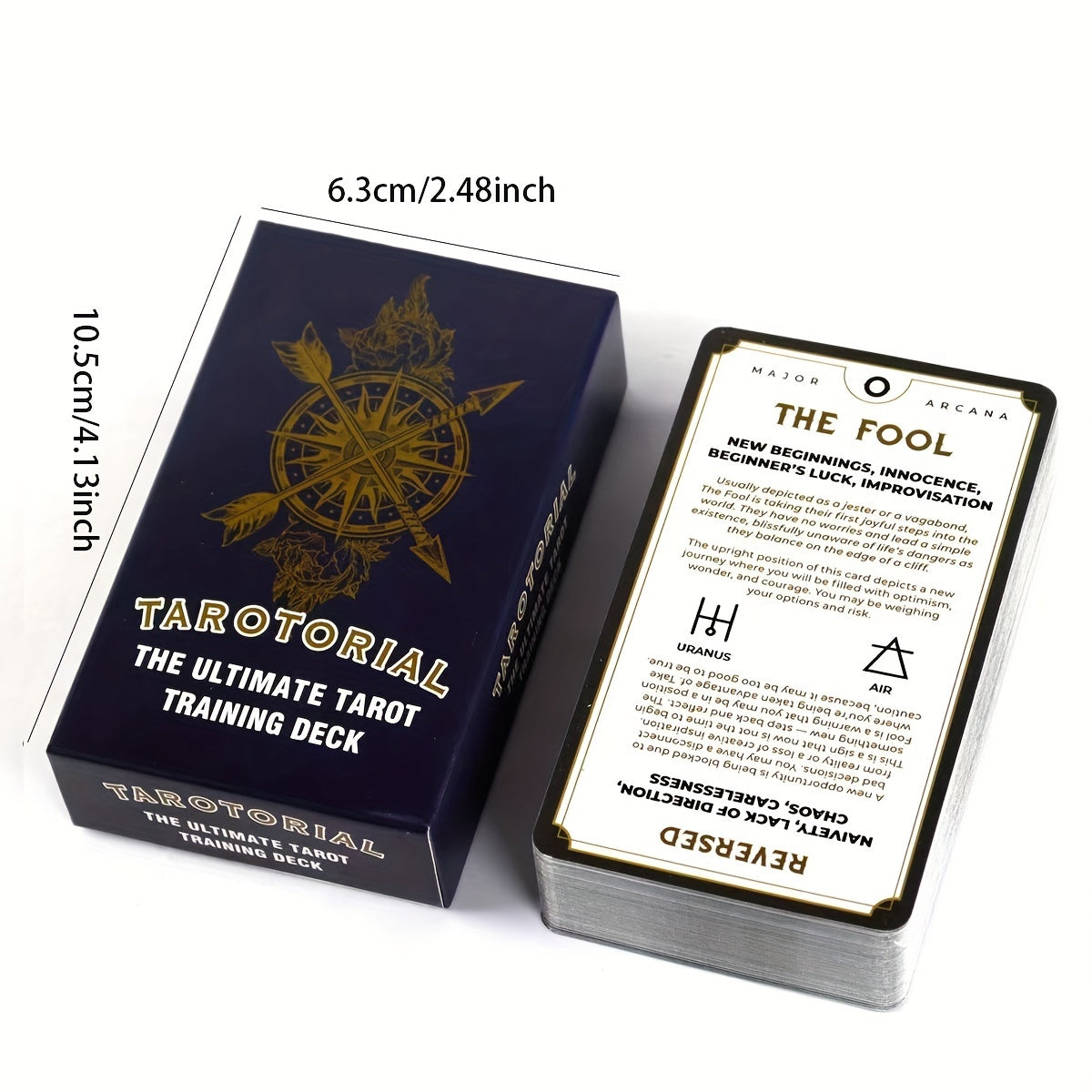 Ultimate Training Tarot Cards - Premium Cardstock, Perfect for Beginners & Enthusiasts