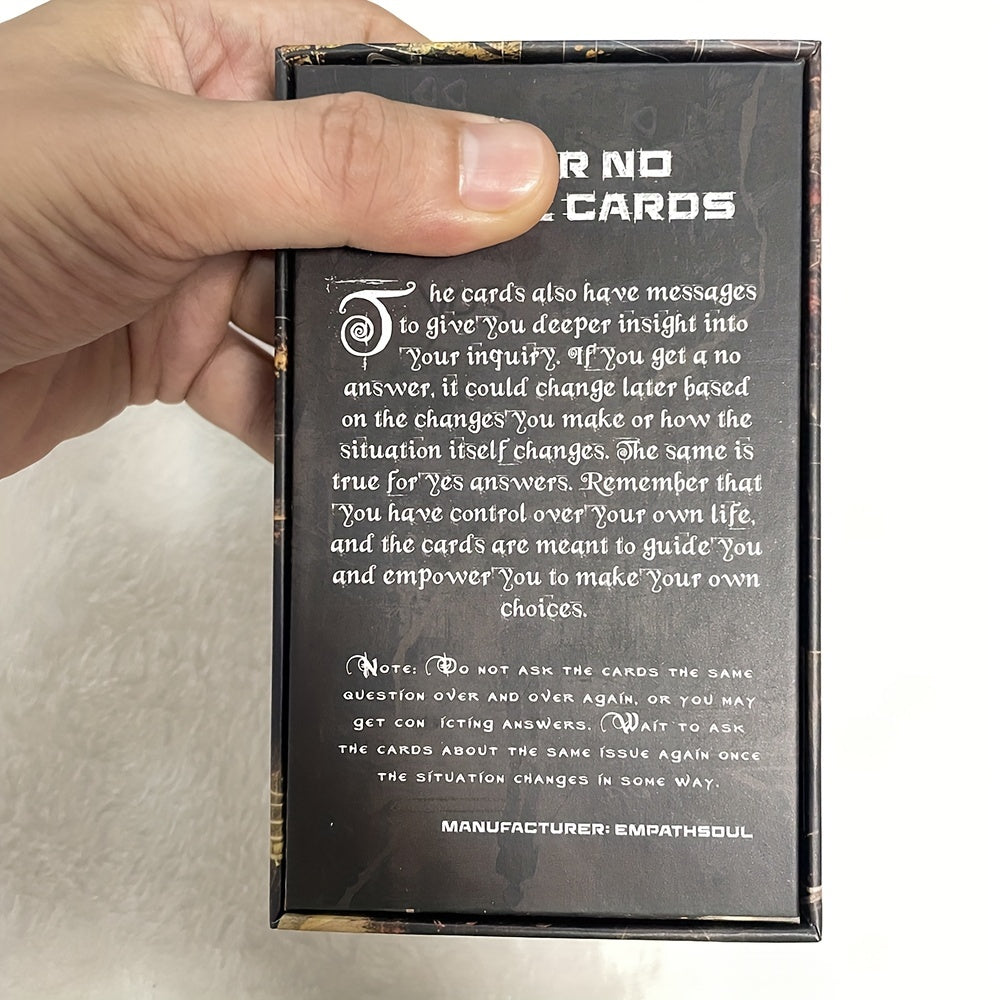 Tarot Deck: 56 Card Set, 4.72x2.76inch, Suitable for Ages 14+, Beginner Friendly, Keyword Cards