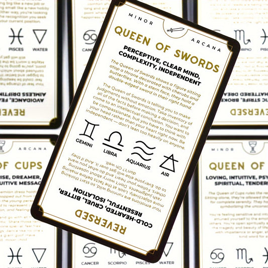Ultimate Training Tarot Cards - Premium Cardstock, Perfect for Beginners & Enthusiasts