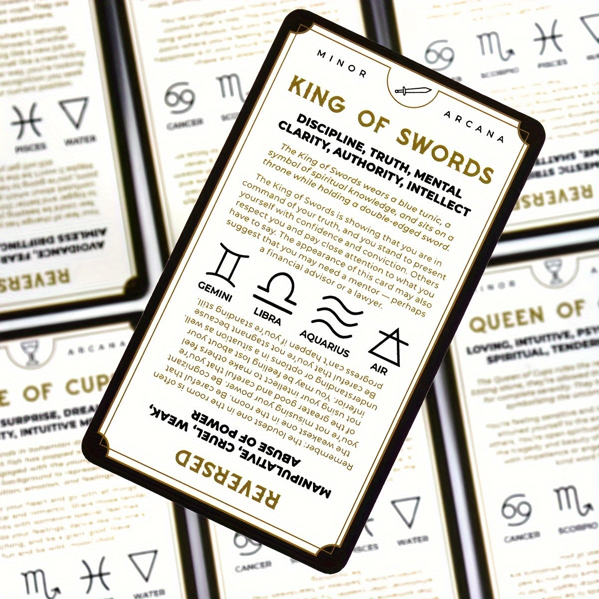 Ultimate Training Tarot Cards - Premium Cardstock, Perfect for Beginners & Enthusiasts