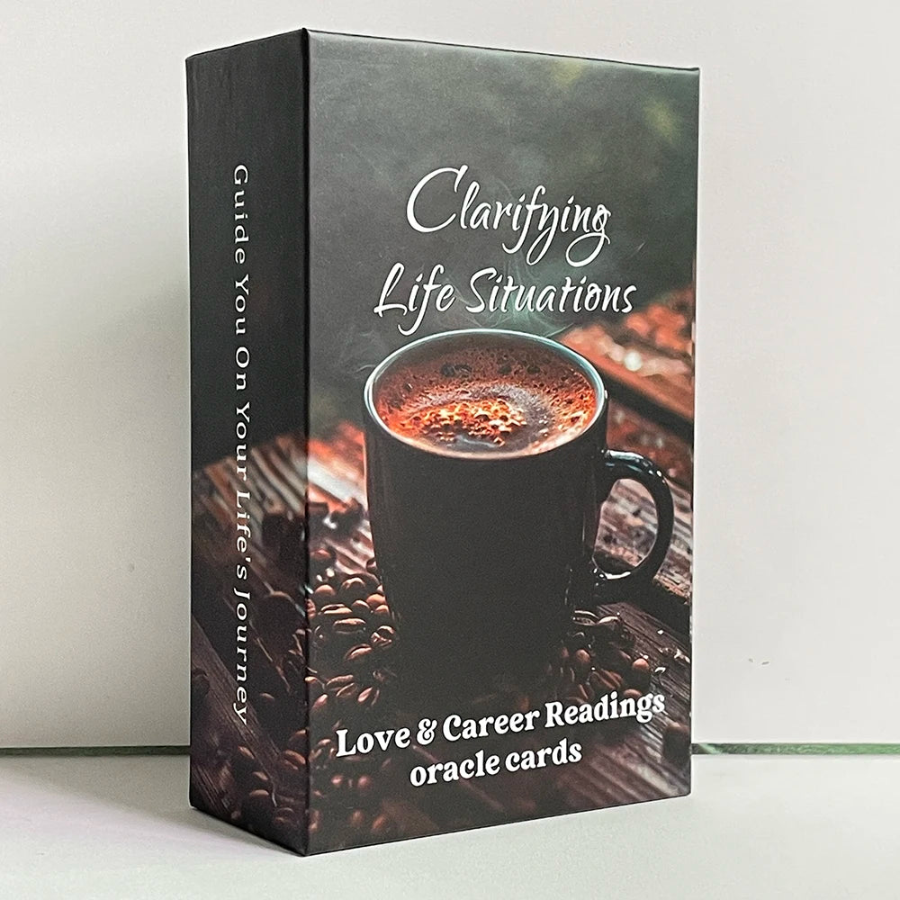 Clarifying Life Situations Love and Career Readings Oracle Cards English Version Tarot Deck in Box 80-cards