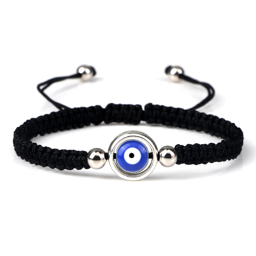 Charm Turkish Style Blue Evil Eye Bracelets & Bangle For Women Men Handmade Woven Lucky Red Rope Bracelet Friendship Jewelry