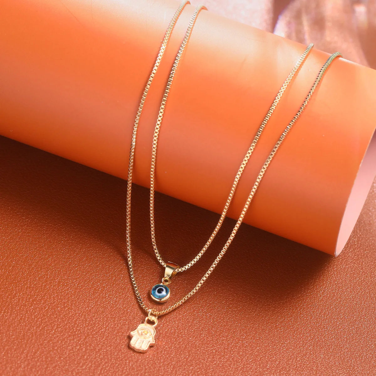 Zircon Evil Eye Necklace for Women Gold Color Choker Chain Turkish Blue Eyes Pendant Necklace Lucky Jewelry Gift collier femme