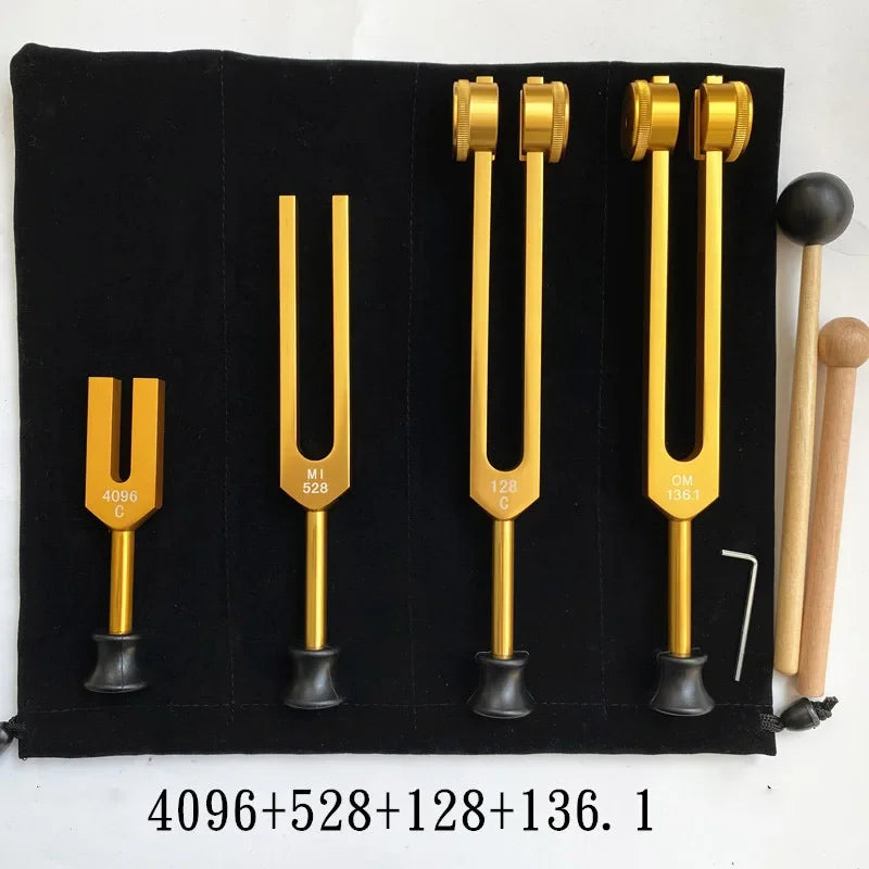 Chakras Tunning Fork Set Yoga Sound Healing Tuning Forks Set Musical Instrument Drawer Percussion Effects Instruments Therapies