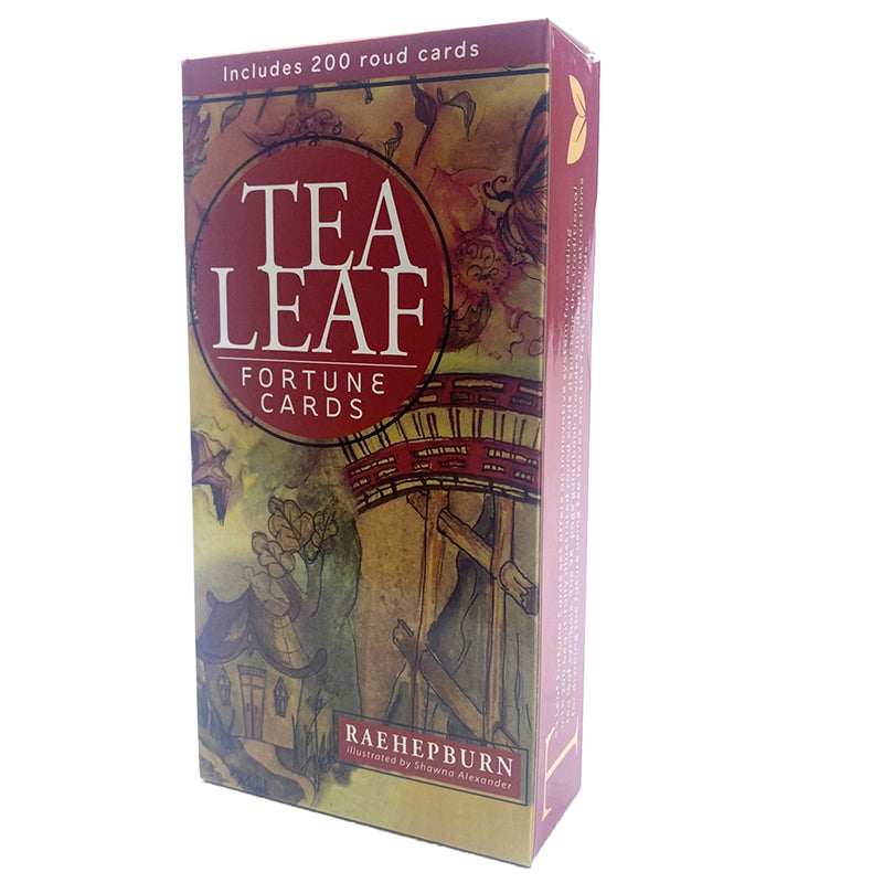 Tea Leaf Fortune Cards Tarot Oracle Card Prophecy Divination Deck Family Party Board Game Fortune Telling Game