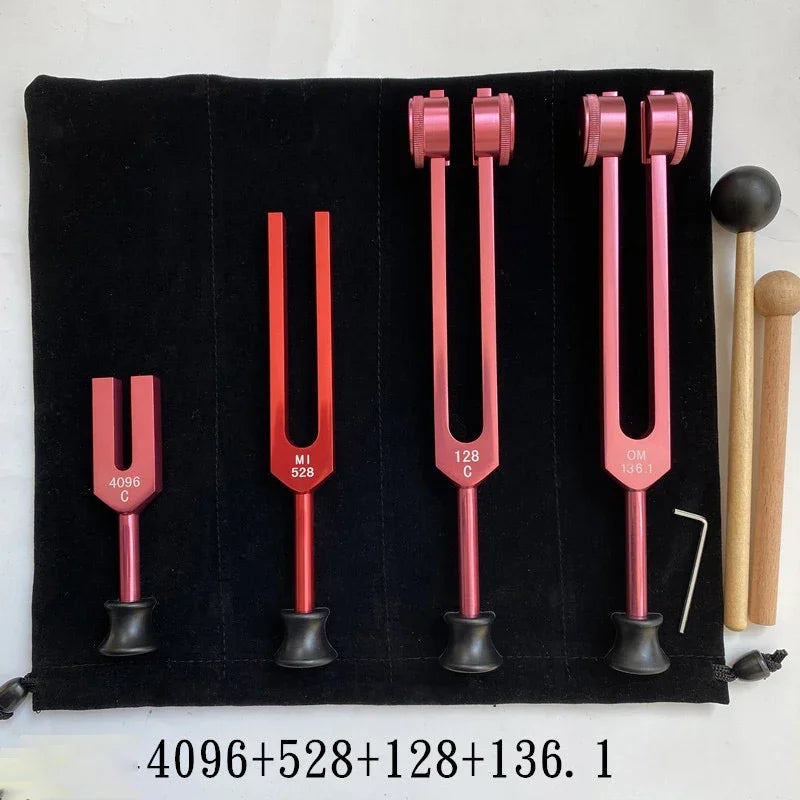 Chakras Tunning Fork Set Yoga Sound Healing Tuning Forks Set Musical Instrument Drawer Percussion Effects Instruments Therapies