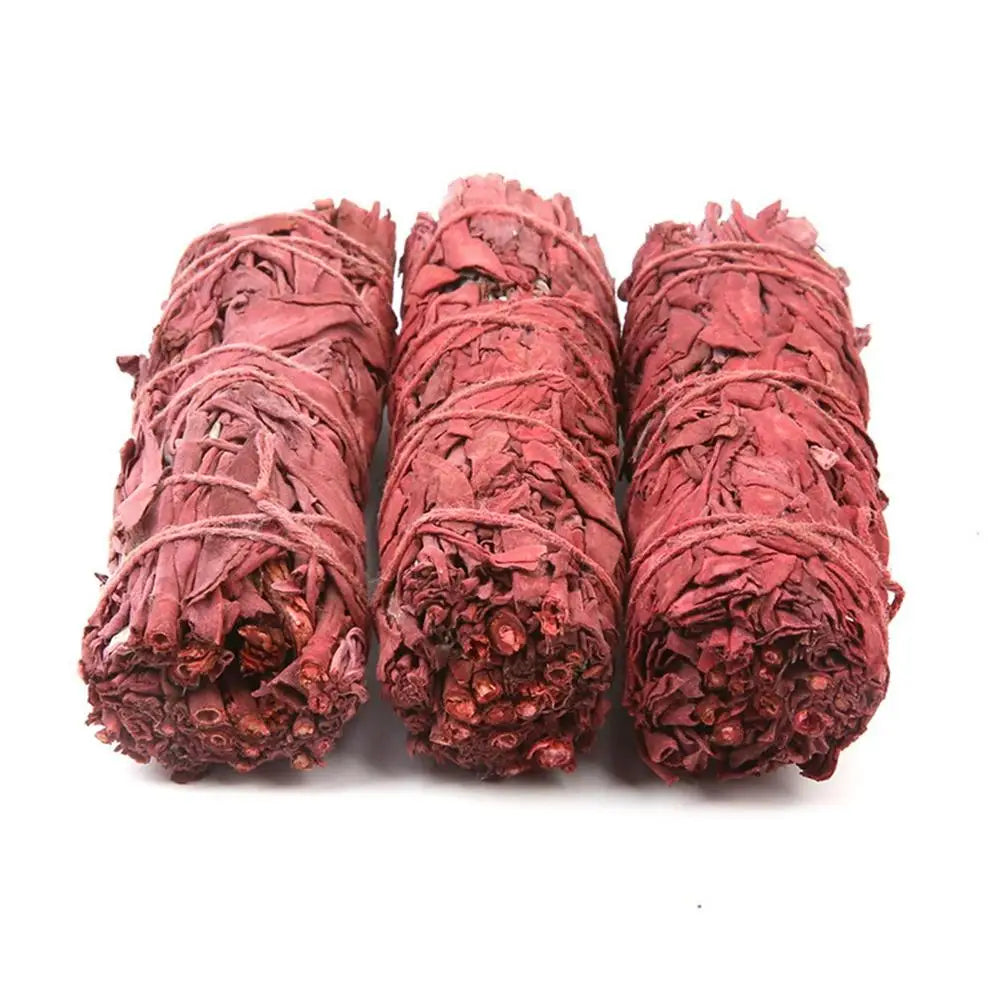 Dragon Blood Sage Smudge Sticks for Cleansing Negative Spirits & Protection House Meditation Yoga Negative Energy Cleanse
