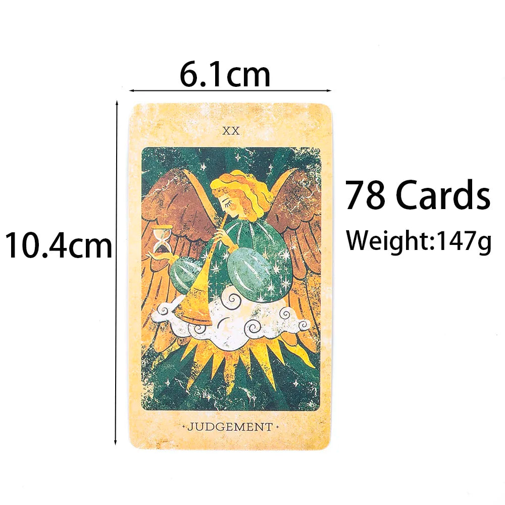 The Solar Kingdom Tarot Deck 78 Card Oracle Set for Cosmic Insight and Divination English Versions Edition Board Playing Game
