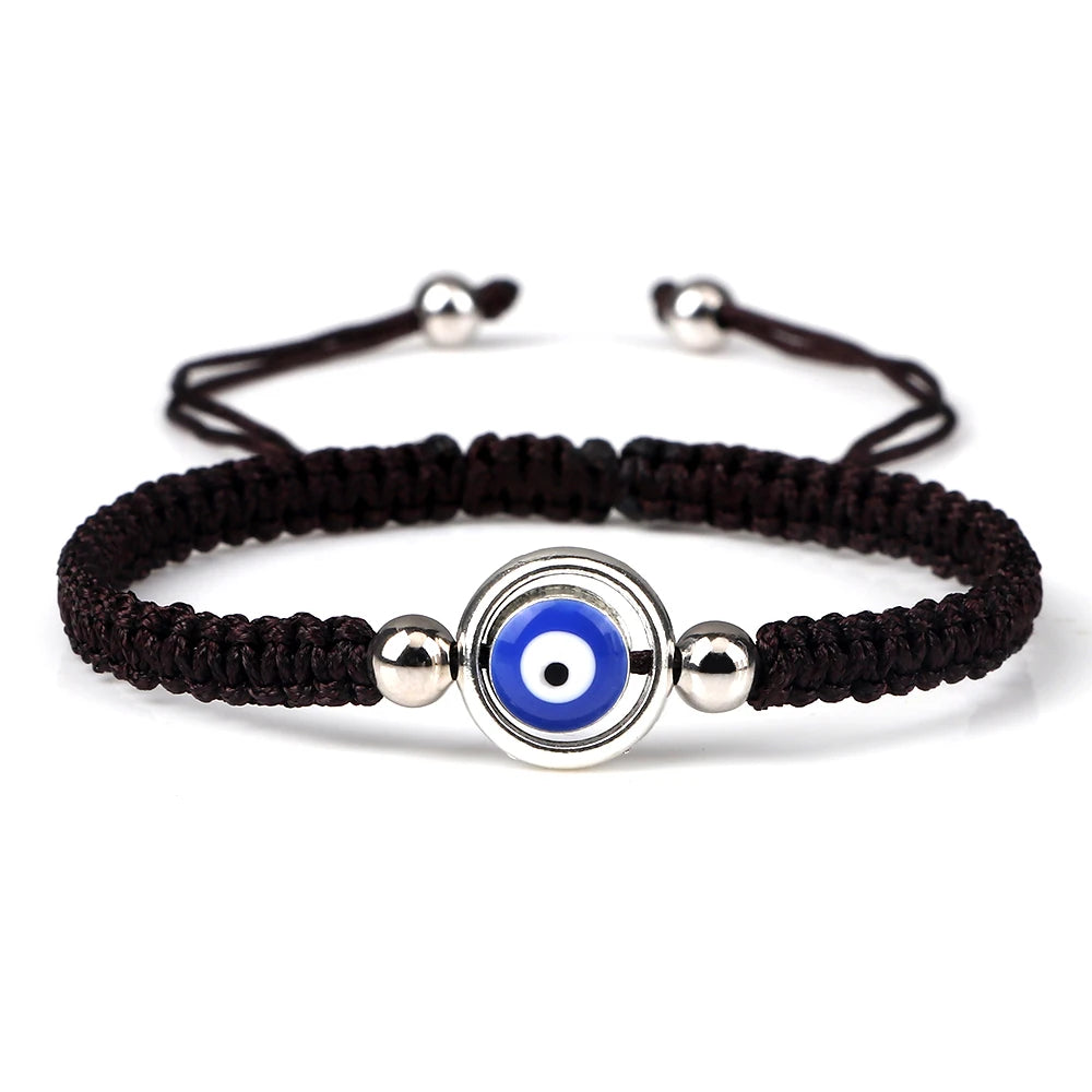 Charm Turkish Style Blue Evil Eye Bracelets & Bangle For Women Men Handmade Woven Lucky Red Rope Bracelet Friendship Jewelry