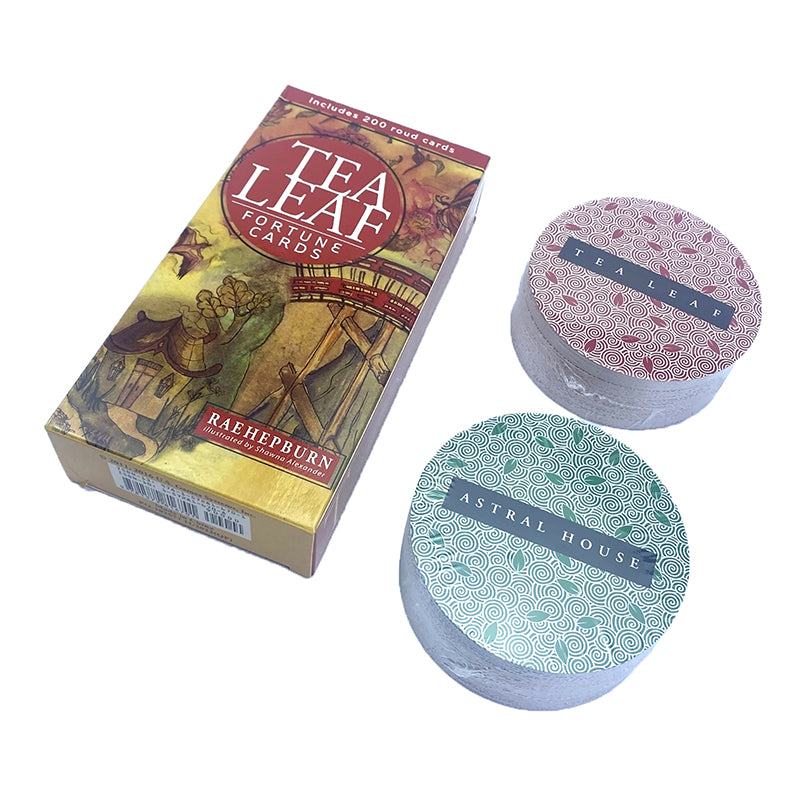 Tea Leaf Fortune Cards Tarot Oracle Card Prophecy Divination Deck Family Party Board Game Fortune Telling Game