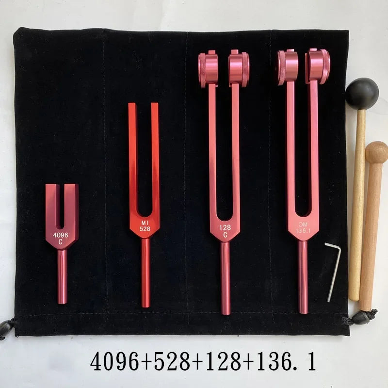 Chakras Tunning Fork Set Yoga Sound Healing Tuning Forks Set Musical Instrument Drawer Percussion Effects Instruments Therapies