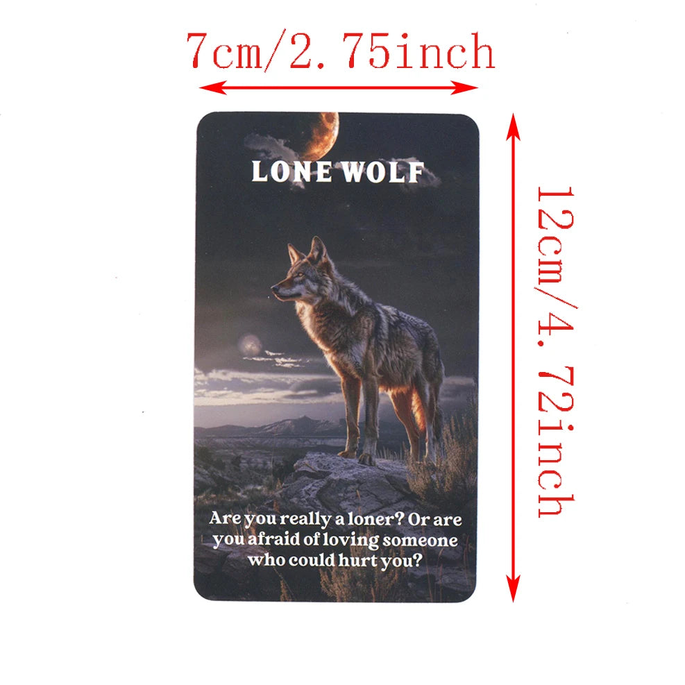 Singles and Relationship Oracle Cards, True Love Tarot Deck, Fortune Telling Toys, Clarity Cards, 12x7cm, 80-Cards