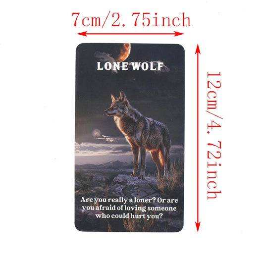 Singles and Relationship Oracle Cards, True Love Tarot Deck, Fortune Telling Toys, Clarity Cards, 12x7cm, 80-Cards