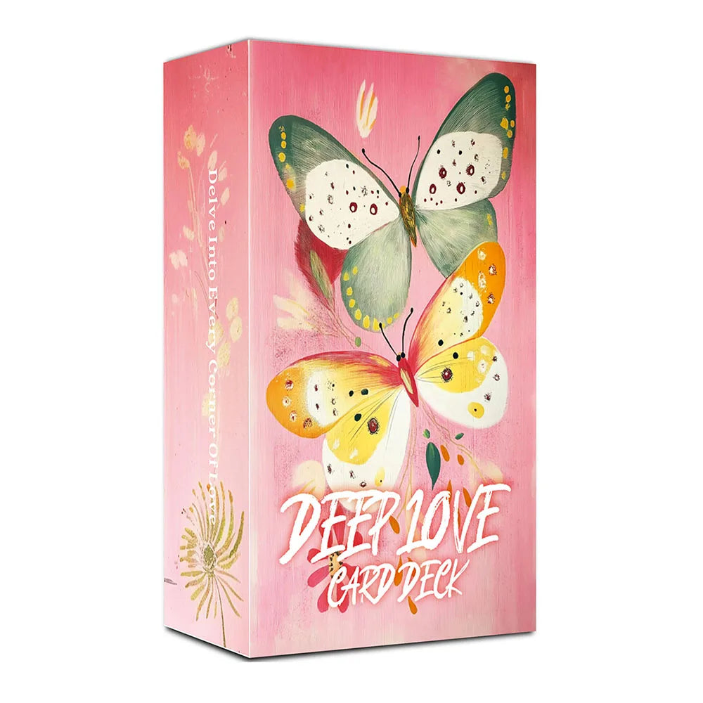 Romance Oracle Cards,  Deep Love Tarot Cards, Relationship Card, English Version, Lover Clarity Cards, 12x7cm, 56-Cards Taro