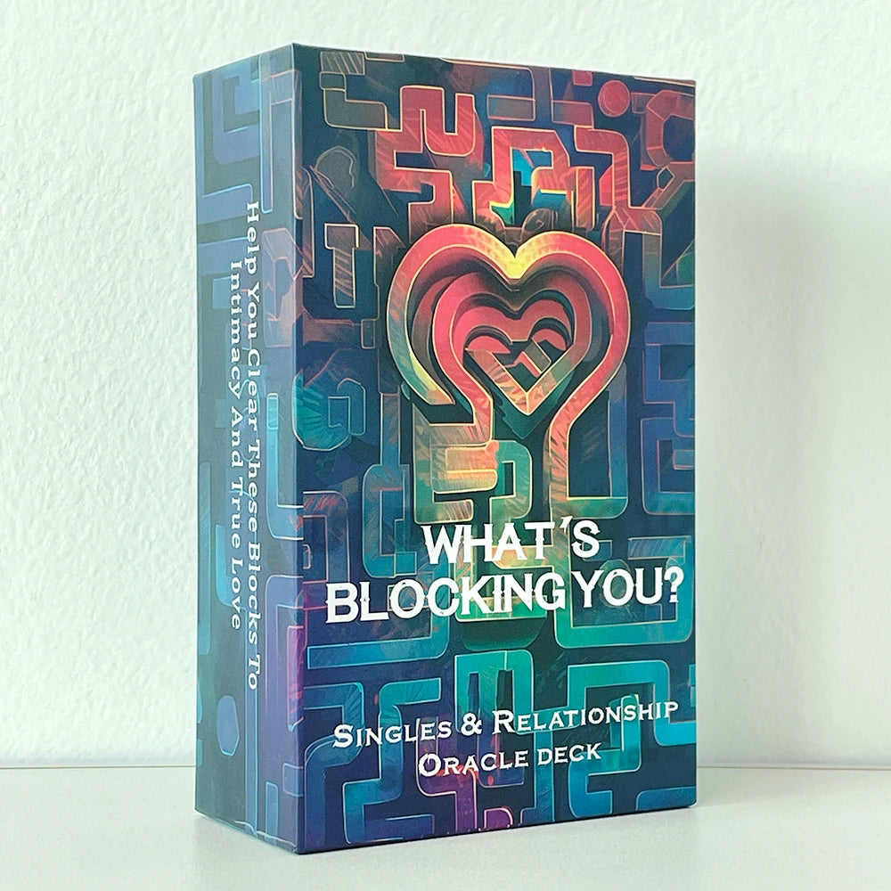 Singles and Relationship Oracle Cards, True Love Tarot Deck, Fortune Telling Toys, Clarity Cards, 12x7cm, 80-Cards