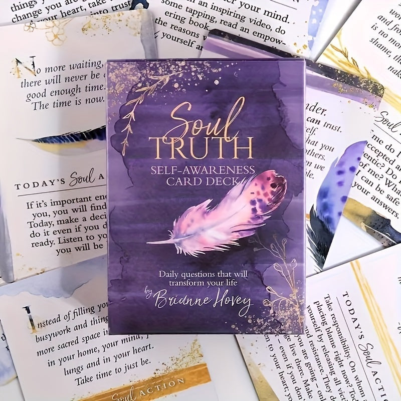 Soul truth self-awareness tarot card